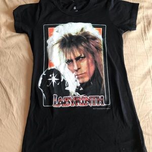 David Bowie Labyrinth Movie T-shirt Hot Topic